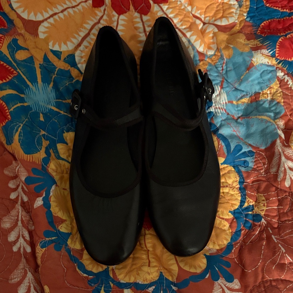 Everlane Black Women's Mary Jane Flats
